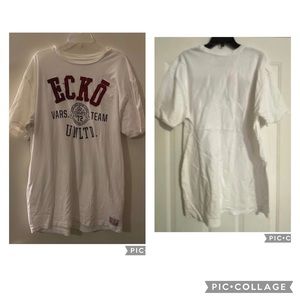 Echo Mens short sleeve shirt is a size XL.